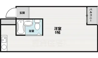 巴第一マンション【5階】の間取り