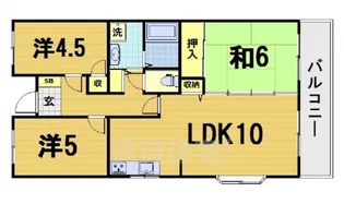 グランシャリオ【2階】の間取り