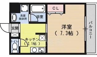 セレーノ大宮【3階】の間取り