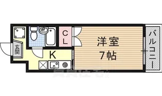 クローバーハイツ1【106号室】の間取り