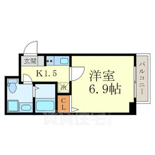 STANDZ今出川通【7階】の間取り
