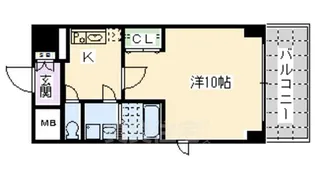 アスヴェル京都御所前3【2階】の間取り