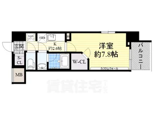 ブランシエスタ泉【3階】の間取り