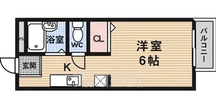 フレンズ【1階】の間取り