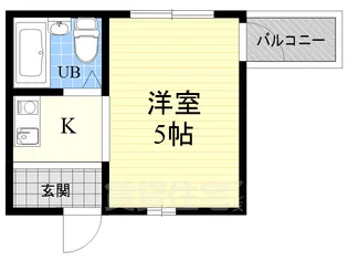 マンションタカヤマ【102号室】の間取り