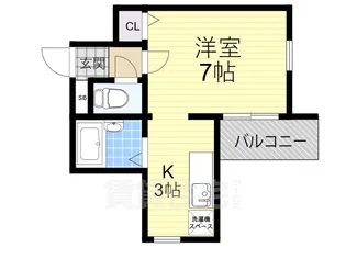 グランシャトー【2階】の間取り