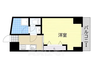 新大阪第1ダイヤモンドマンション【4階】の間取り