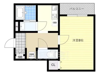 REGIA中庄【2階】の間取り