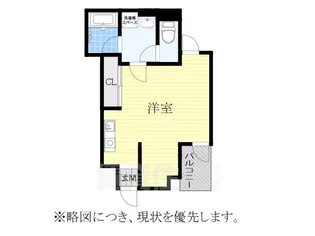 EAST WING【301号室】の間取り