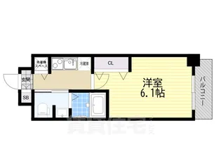 エスリード西宮北口第2【4階】の間取り