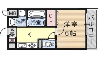 ココル プルミエ【4階】の間取り