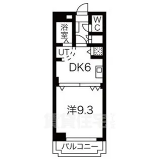 音羽壱番館金山【6階】の間取り