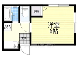 岩川マンション【3階】の間取り