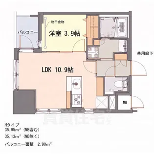S-RESIDENCE千種belvia TOWER【2階】の間取り