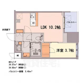 S-RESIDENCE千種belvia TOWER【2階】の間取り