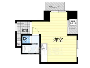大京ビルマンション新大阪【3階】の間取り