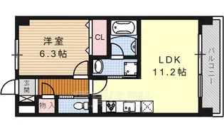 レージュ桜山【3階】の間取り