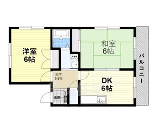 グランドゥール内山【3階】の間取り