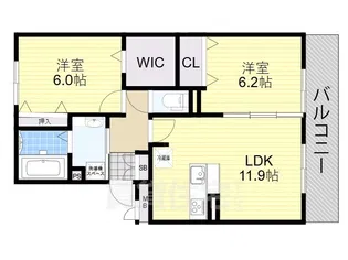 Casa Paso【2階】の間取り