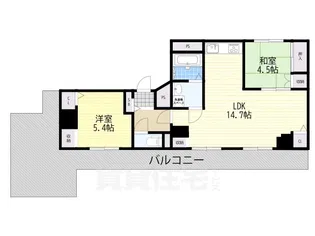 サンロイヤル都島本通【8階】の間取り