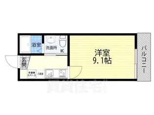 La Festa Saiin【3階】の間取り
