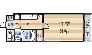 メゾン・ウィッシュ【4階】の間取り