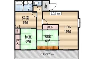 セントラルプレイン【7階】の間取り