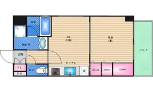 プランドールコート【3階】の間取り