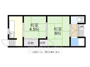 協和ハウス【1階】の間取り