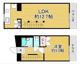 マナーハウス【1階】の間取り