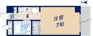 本町ハイツ【401号室】の間取り