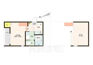 ハーモニーテラス稲荷悠苑【2階】の間取り