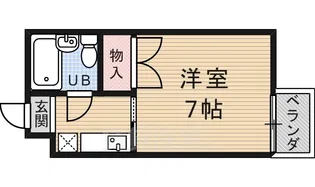ベルエアー【1階】の間取り