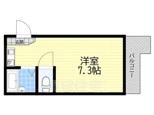 ヴィレッタ御苑前【2階】の間取り