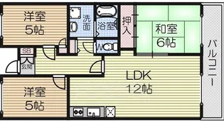 ルミエール千代田【3階】の間取り