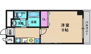 みやびコーポ山口【201号室】の間取り