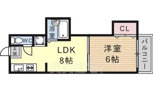 第二昭和ビル【403号室】の間取り