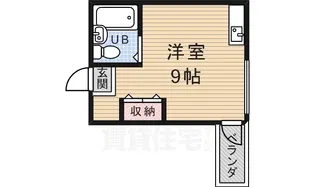 サザンクロス桃山【3階】の間取り