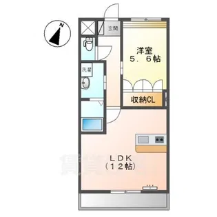 エクシードJIN【3階】の間取り