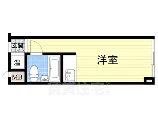 ファミールハイツ北大阪3号棟【3階】の間取り