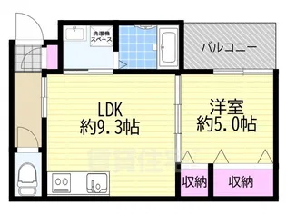 セレニティ加島4丁目B棟【2階】の間取り