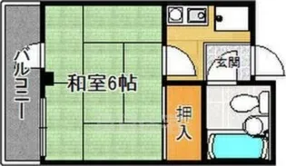 メゾンド千坂【2階】の間取り