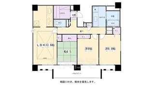 IL ROSSO堀川六角【14階】の間取り
