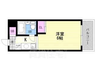メゾン・ド・パヴィヨン【4階】の間取り