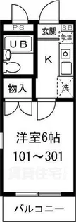 NORTH II【1階】の間取り