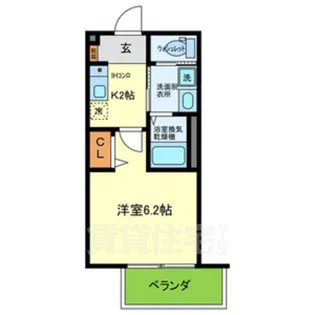 ALEGRIA平野本町【3階】の間取り