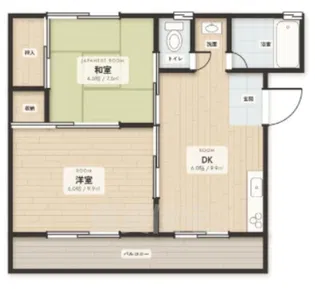 藤和荘【3階】の間取り