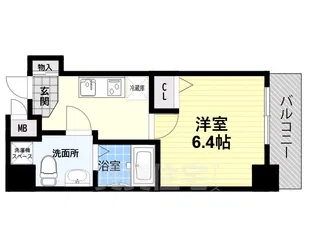 NEW尼崎【9階】の間取り