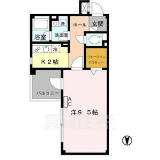 グランブルー【3階】の間取り
