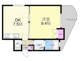 プラタラク【503号室】の間取り